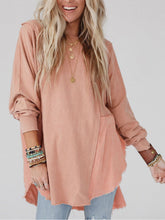 Relaxed Coral Pink Oversized Shirt Dress