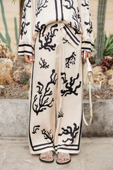 Comfortable Satin Wide Leg Pants