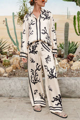 Comfortable Satin Wide Leg Pants