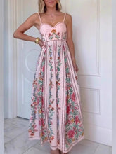 Pink Vintage Floral Slip Dress