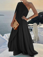 One Shoulder Loose Maxi Dress