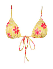 Sweet Sunflower Triangle Bikini Sets