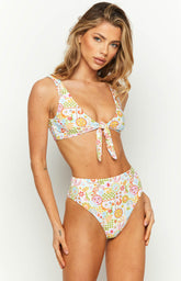 Summer Multi Print Tank Bikini Sets
