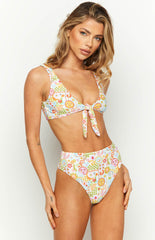 Summer Multi Print Tank Bikini Sets