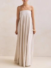 Beige Slip Maxi Dress