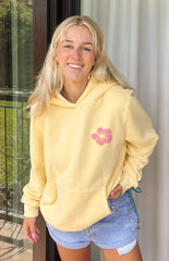 Butter Yellow Hoodie Sweatshirt