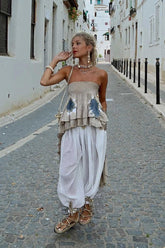 Bohemian Harem Pants Set