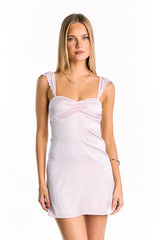 Light Pink Party Mini Dress