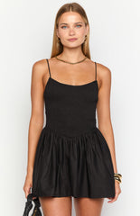 Chic Black Mini Dress