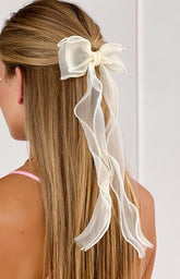 Sweete Cream Hair Bow