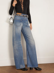 Light Blue Twisted Code Jeans