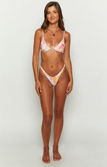 Montego Wavy Print Underwire Bikini Sets