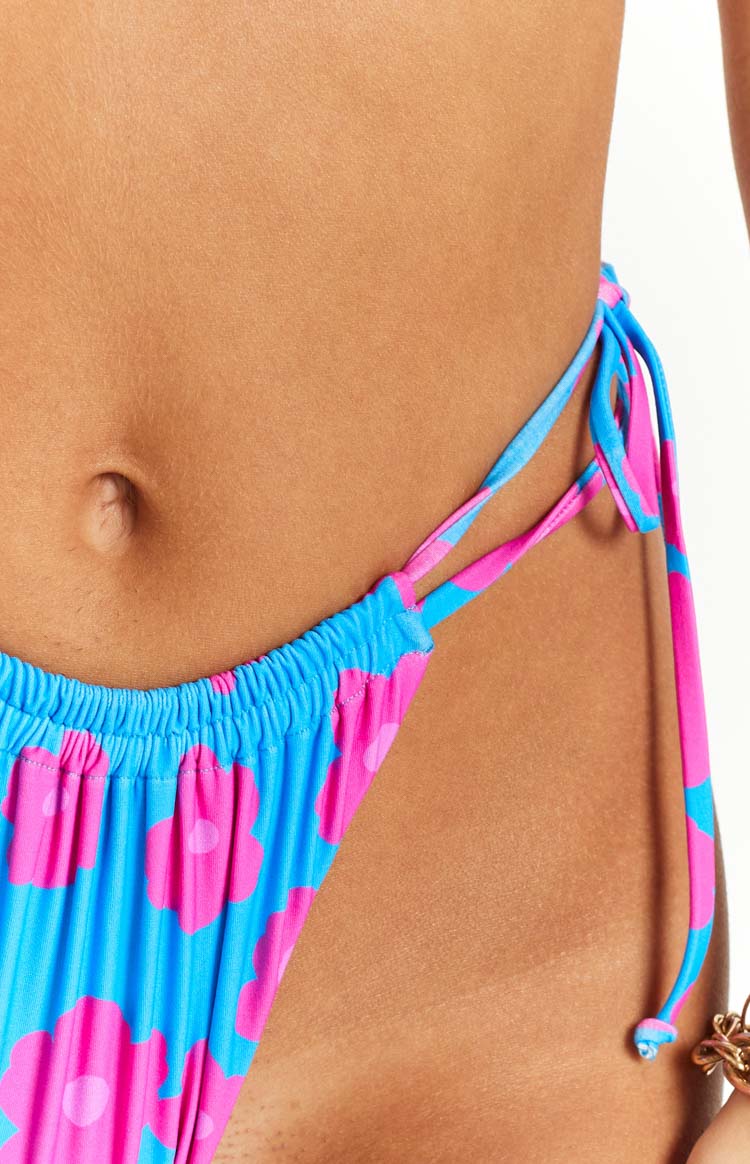 Sumba Blue Floral Bikini Sets