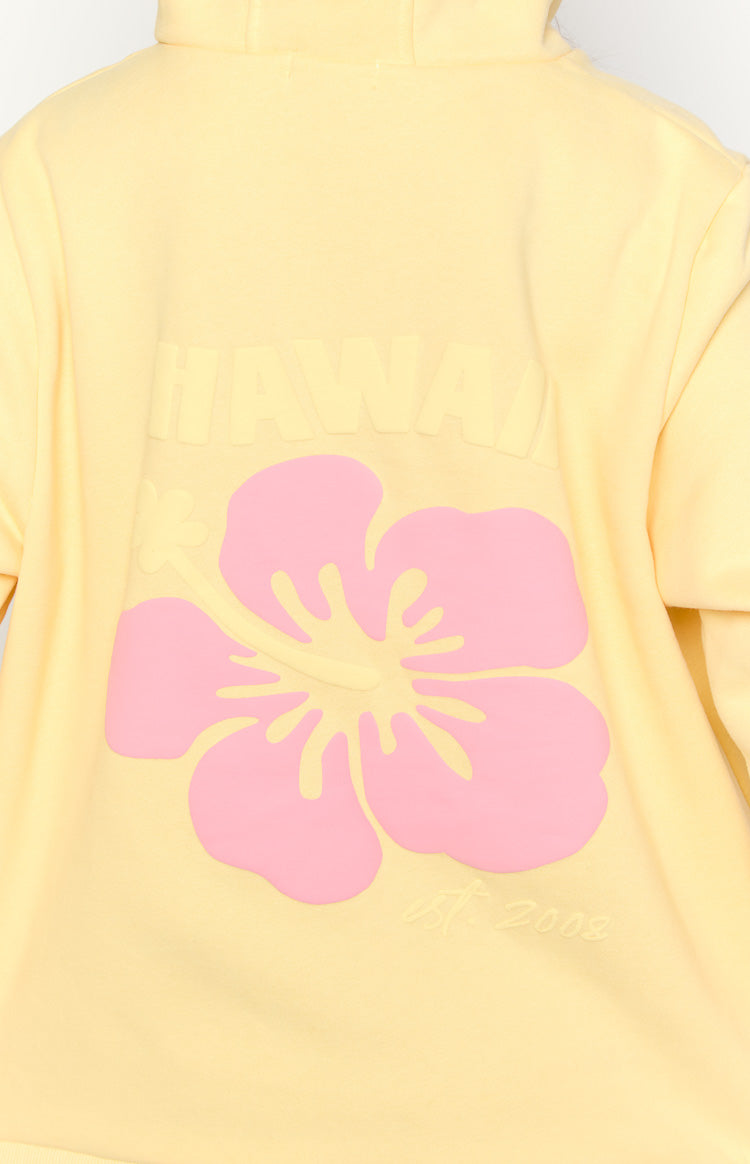 Butter Yellow Hoodie Sweatshirt