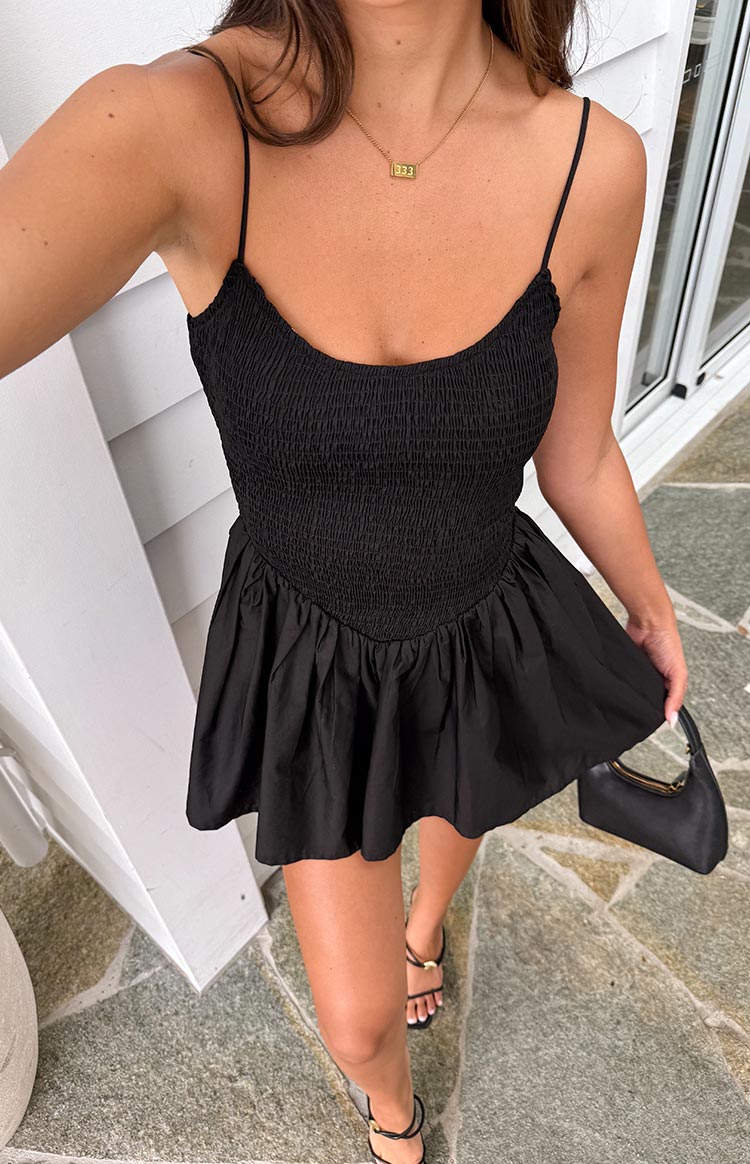 Chic Black Mini Dress