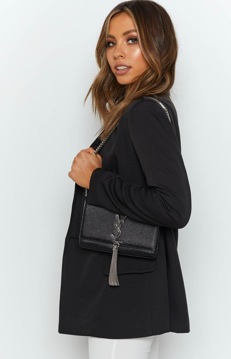 Black Minimal Blazer