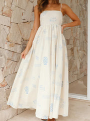 Chill Vibes Spaghetti Strap Maxi Dress