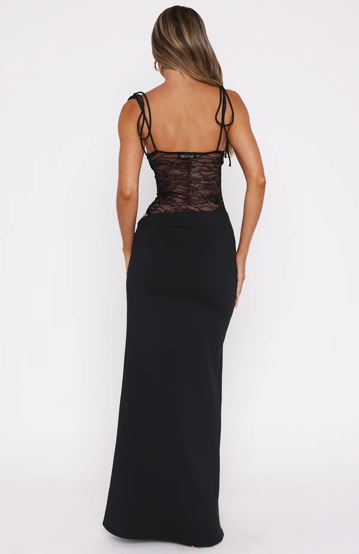 Delicate Lace Bodycon Slip Dress