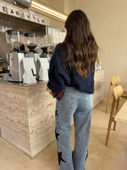 Casual Star Straight Denim Jeans